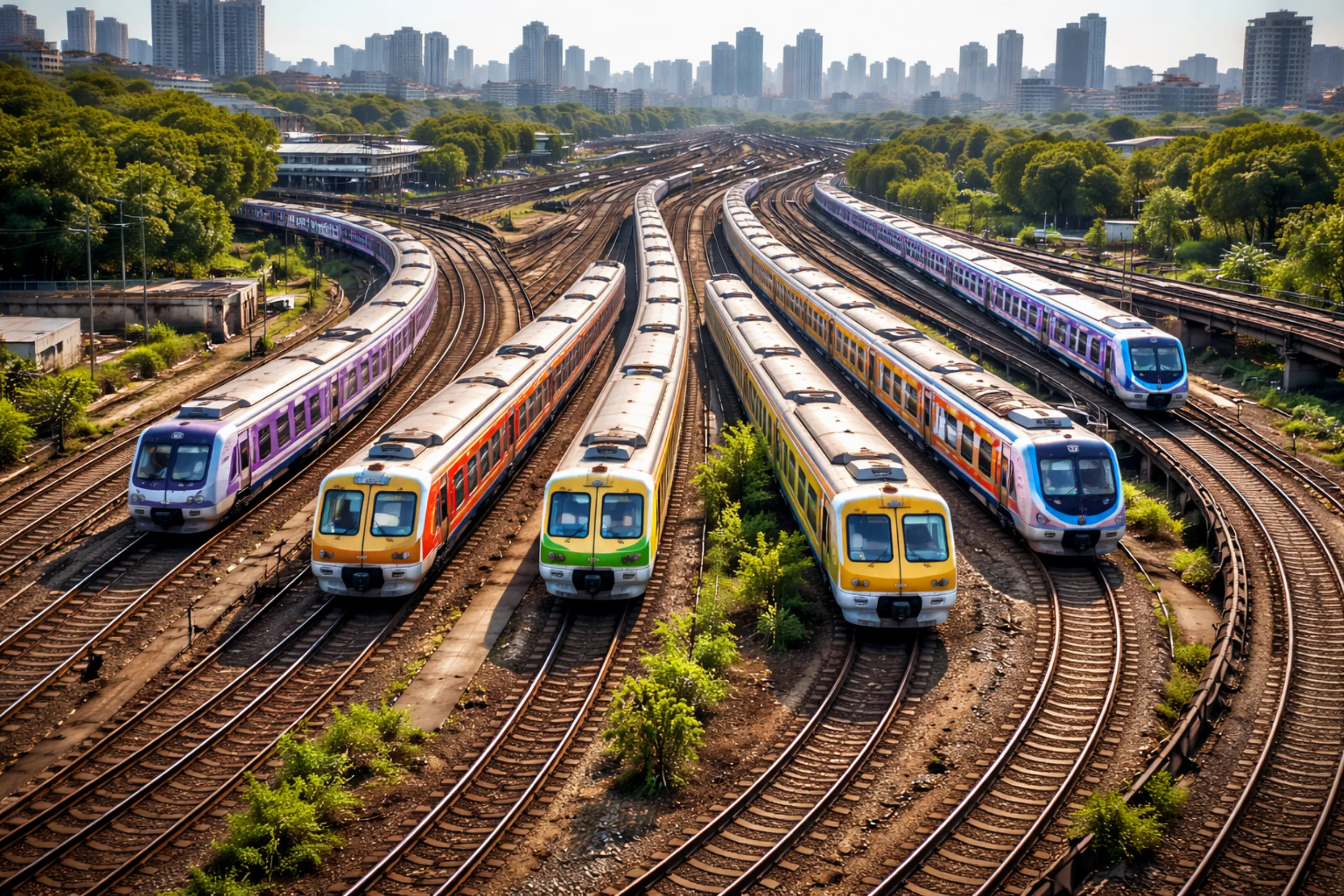 LOCAL TRAIN NETWORK MUMBAI